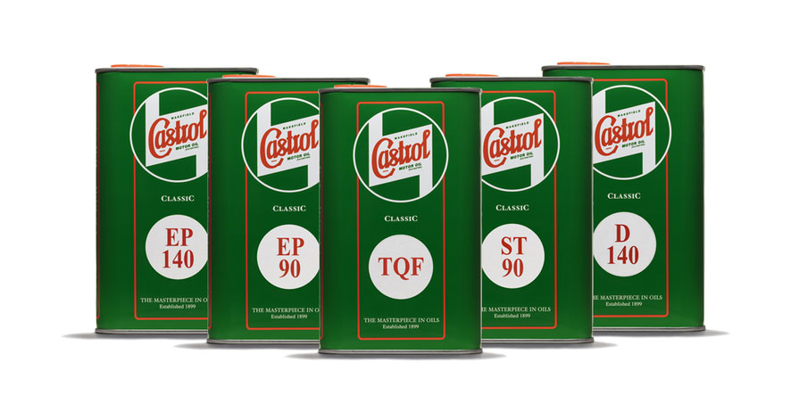 Grouped-Castrol Classic Gear Oils